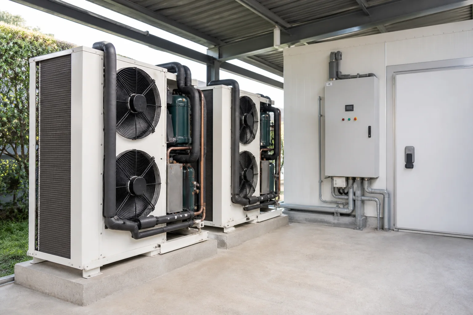 Mesin pendingin untuk cold storage 10 ton