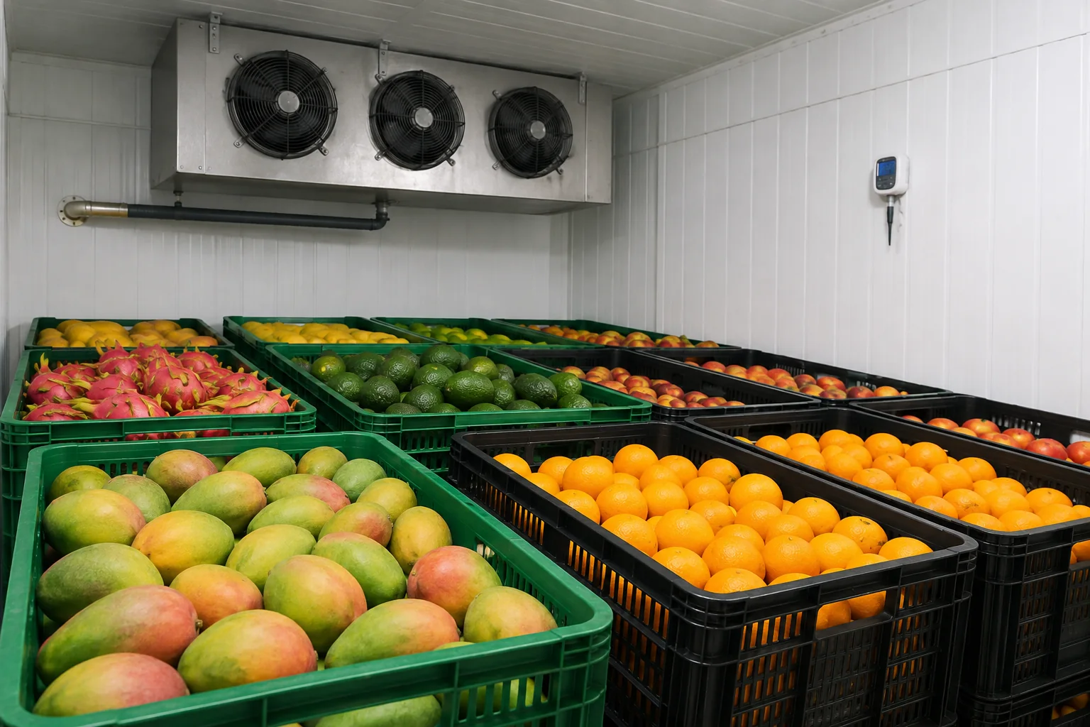 Cold room buah tropis untuk eksportir hortikultura