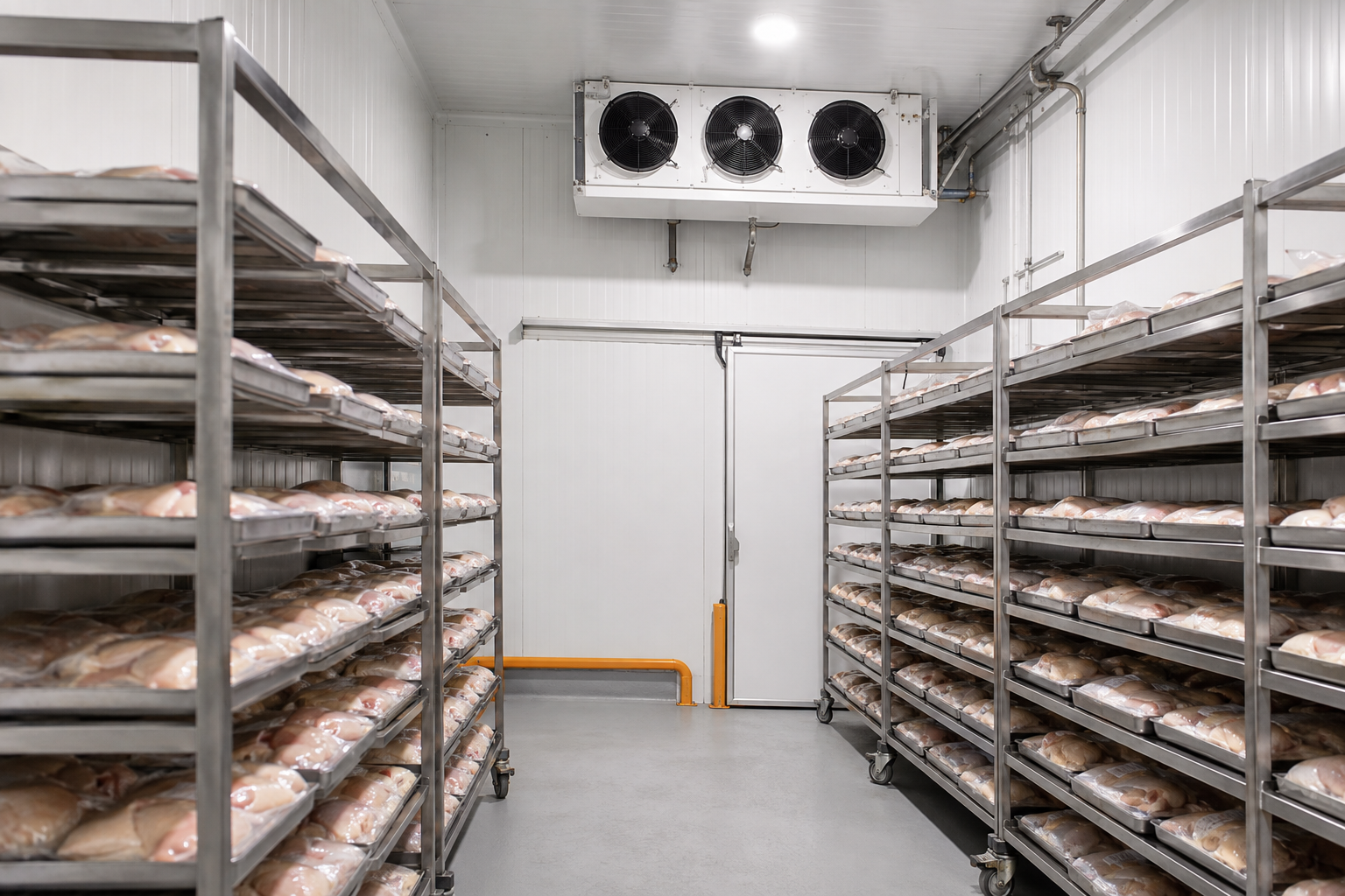 Chiller room RPA untuk pendinginan produk ayam