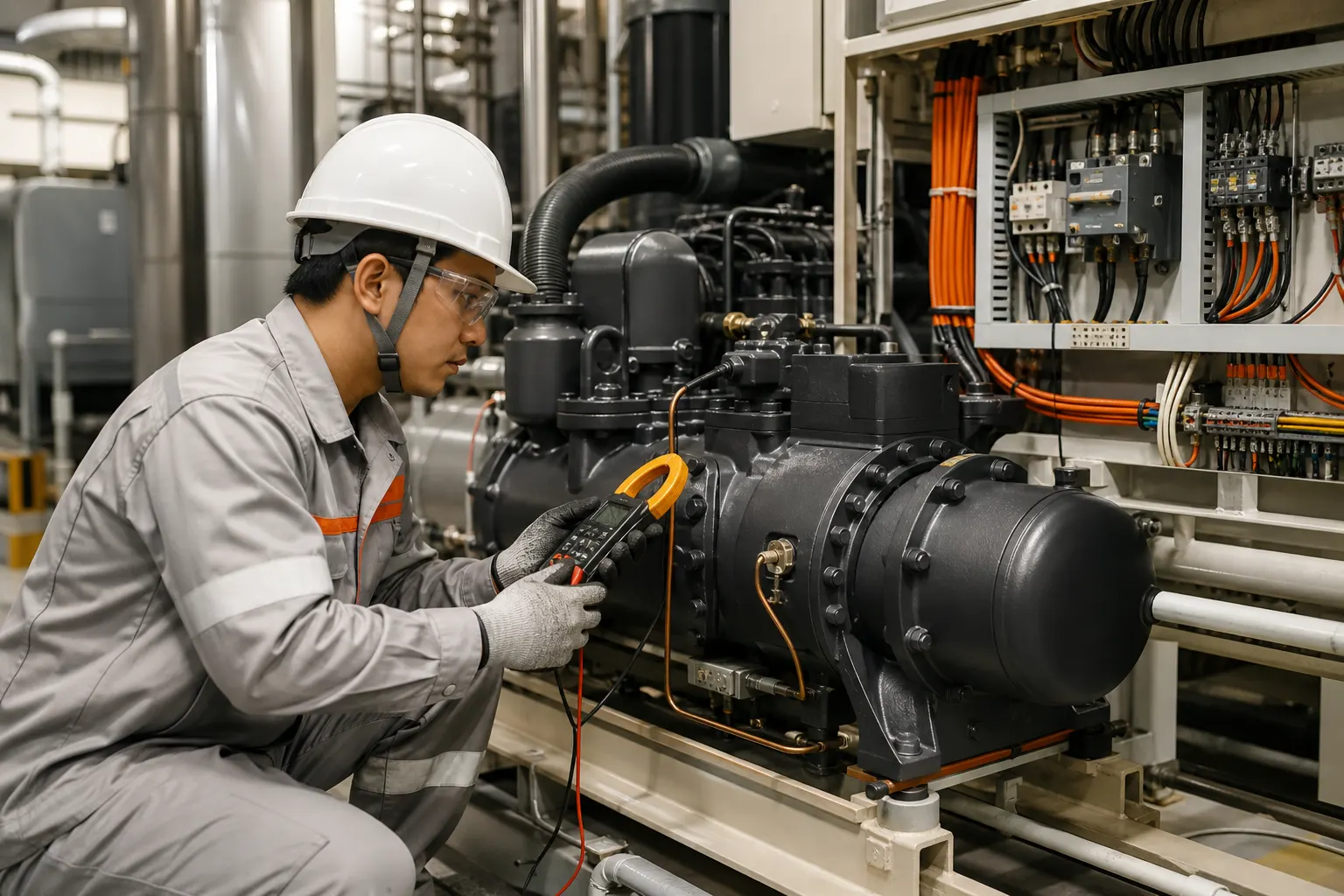 Perbaikan mesin Bitzer dan Daikin untuk cold storage