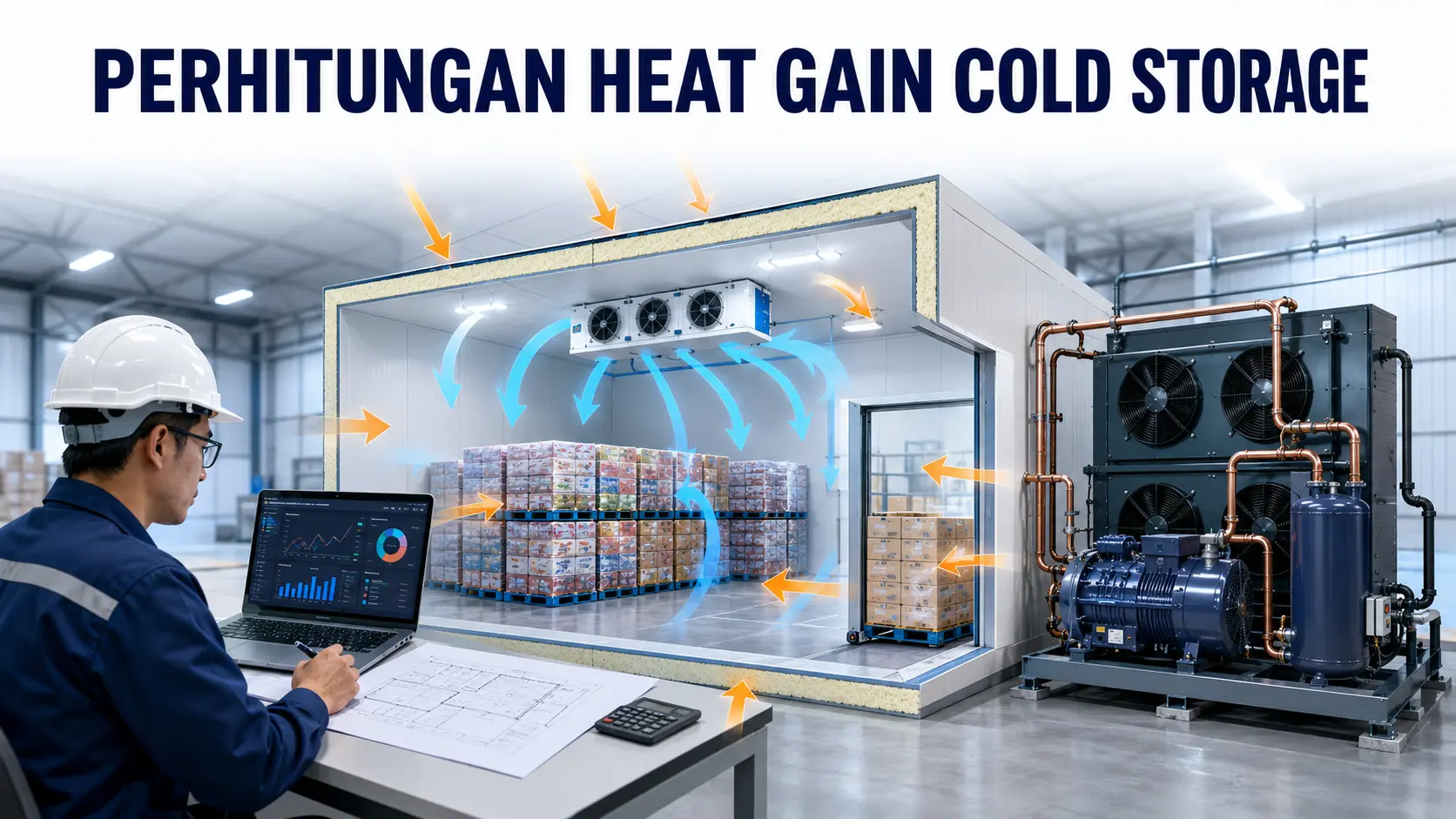 Perhitungan Heat Gain Cold Storage Sebelum Beli Mesin